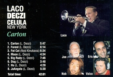 Laco Deczi - Carton CD