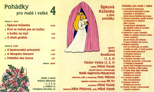Pohádky pro malé i velké 4 CD