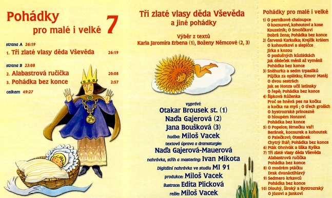Pohádky pro malé i velké 7 (Audiokazeta)