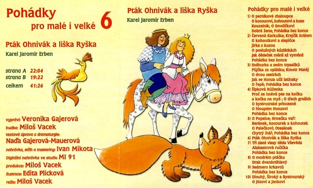 Pohádky pro malé i velké 6 (Audiokazeta)