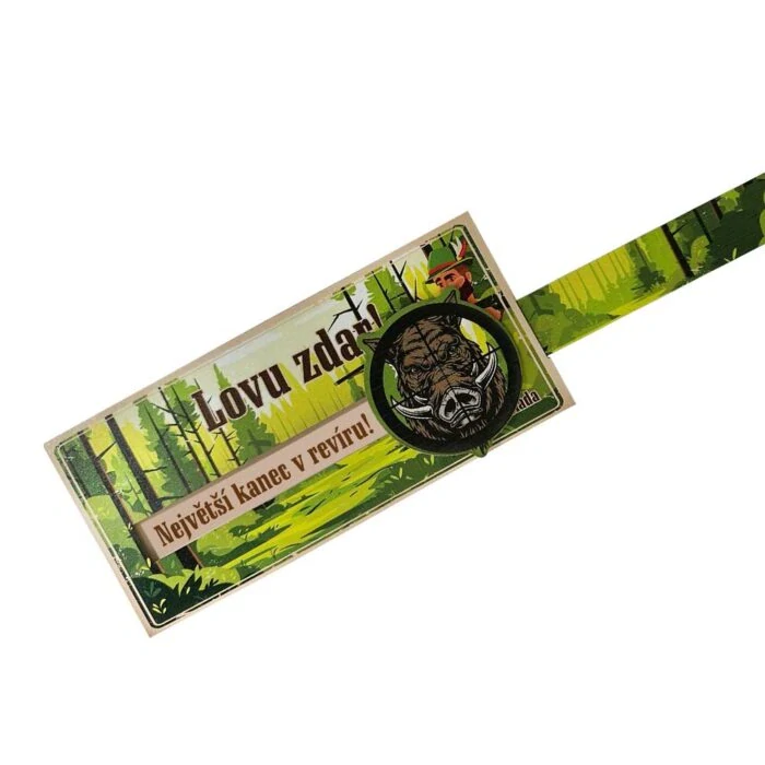Interaktivní mléčná čokoláda 100g - Pro myslivce