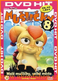 Mušličky 8 DVD