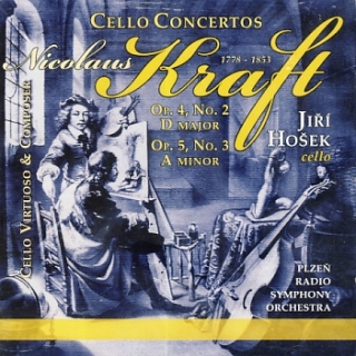 Nicolaus Kraft - Cello concertos CD