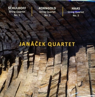 Janáček Quartet: Schulhoff, Korngold, Haas CD
