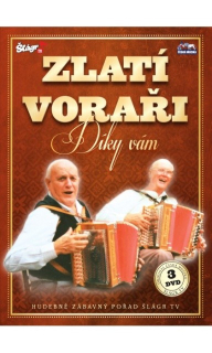 Zlatí Voraři - Díky vám 3DVD