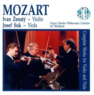 Mozart - Souborné dílo pro housle a violu CD