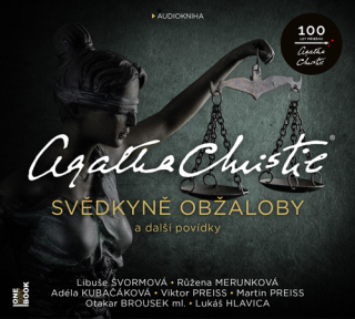 Svědkyně obžaloby a další povídky (Agatha Christie) CD/MP3