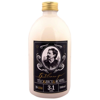 Gel, šampon a pěna 500 ml pro muže 3 v 1 - Gentleman