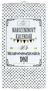 Narozeninový kalendář 20 x 40 cm
