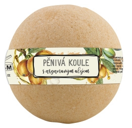 Šumivá pěnivá bomba do koupele 100 g - Argan