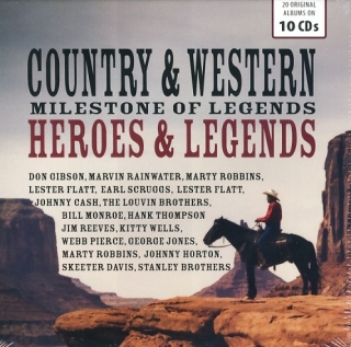 Country & Western - Heroes & Legends 10CD