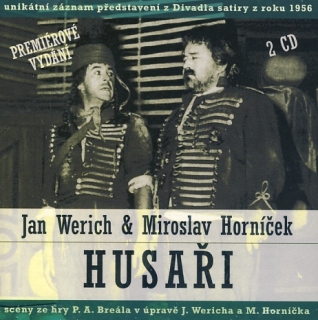 Jan Werich & Miroslav Horníček - Husaři 2CD