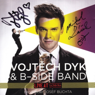 Vojtěch Dyk & B-Side Band - Live at La Fabrika CD