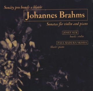 Johannes Brahms - Sonáty pro housle a klavír CD