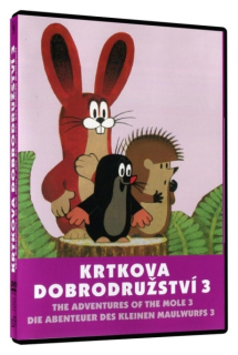 Krtkova dobrodružství 3 DVD