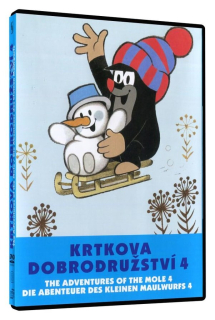 Krtkova dobrodružství 4 DVD