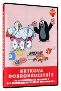 Krtkova dobrodružství 5 DVD
