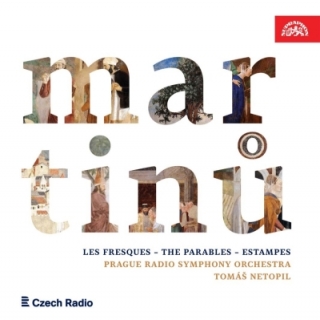 Martinů: Fresky, Paraboly, Rytiny CD
