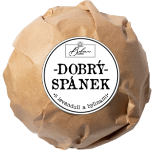 Šumivá bomba do koupele - Dobrý spánek