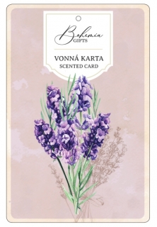 Aromatická karta - Levandule