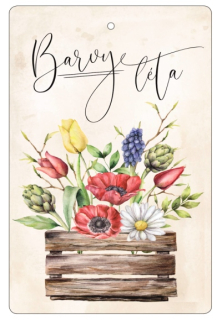 Aromatická karta - Barvy léta