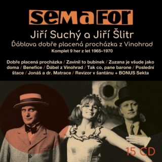 Jiří Suchý a Jiří Šlitr - Komplet 9 her z let 1965-1970 15CD