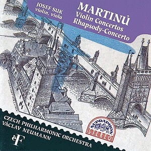 Martinů: Violin Concertos, Rhapsody-Concerto CD