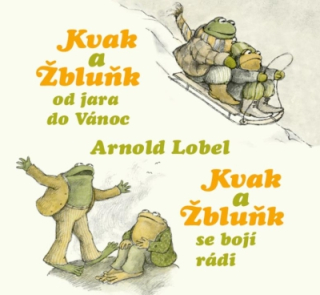 Kvak a Žbluňk od jara do vánoc/Kvak a Žbluňk se bojí rádi 2CD/MP3