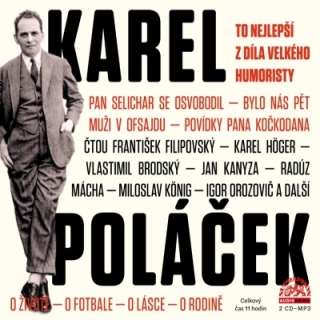 To nejlepší z díla velkého humoristy (Karel Poláček) 2CD/MP3