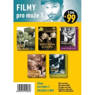 Kolekce pro muže 1 5DVD (pošetky)