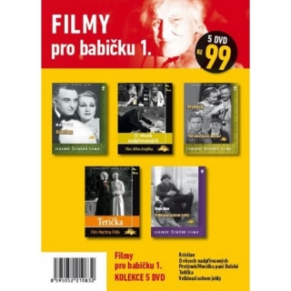 Filmy pro babičku 1 5DVD (pošetka)