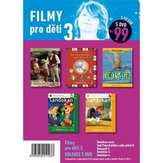 Kolekce pro děti 3 5DVD (pošetky)