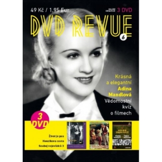 Kolekce Revue 6 3DVD (pošetka)