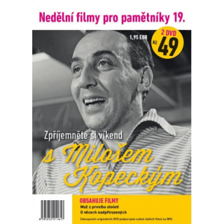 Nedělní filmy pro pamětníky 19. 2DVD (pošetka)
