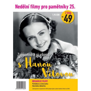 Nedělní filmy pro pamětníky 25. 2DVD (pošetka)