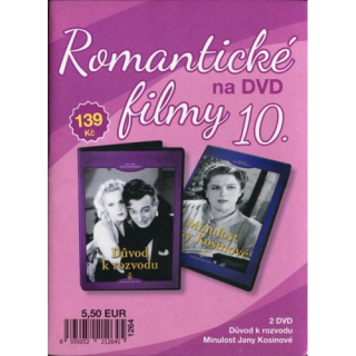 Romantické filmy 2DVD 10.
