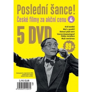 Kolekce poslední šance 5DVD 4. (pošetka)