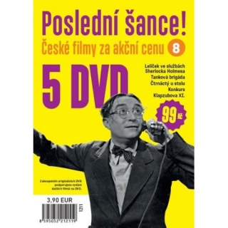 Kolekce poslední šance 5DVD 8. (pošetka)