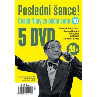 Kolekce poslední šance 5DVD 10. (pošetka)