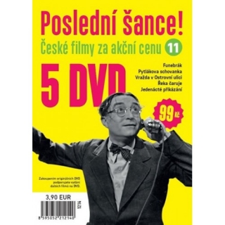 Kolekce poslední šance 5DVD 11. (pošetka)
