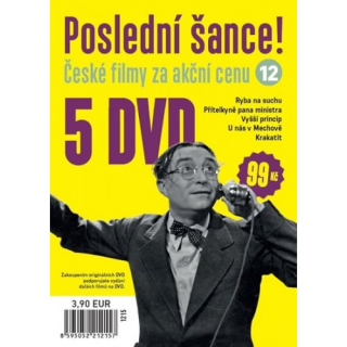 Kolekce poslední šance 5DVD 12. (pošetka)
