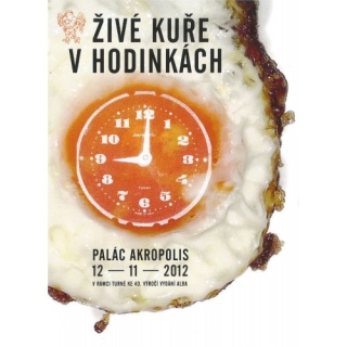 Živé kuře v hodinkách DVD