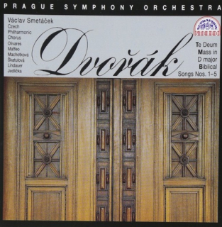 Antonín Dvořák - Mše D dur, Biblické písně 1-5 CD