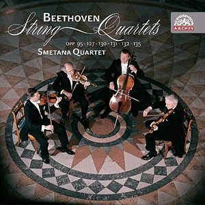 Ludwig van Beethoven : Smetanovo Kvarteto / String quartets 3CD