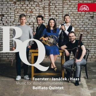 Belfiato Quintet: Janáček, Foerster, Hass: Hudba pro dechové nástroje CD