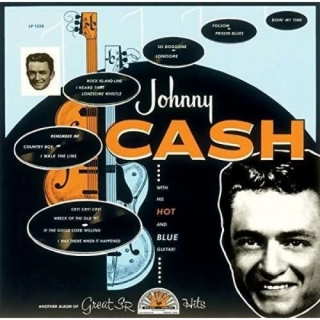 Johnny Cash - With His Hot And Blue Guitar LP