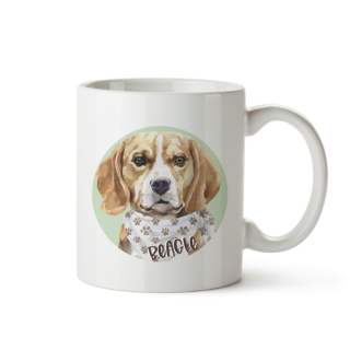 Keramický hrnek 350 ml - Beagle