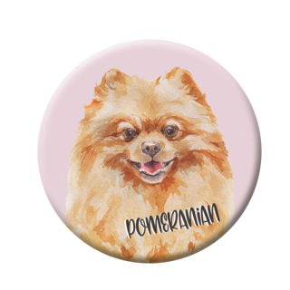Button (placka) se špendlíkem 44 mm - Pomeranian