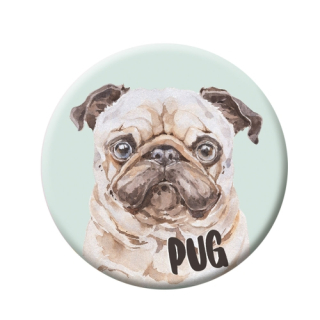 Button (placka) se špendlíkem 44 mm - PUG