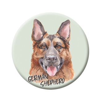Button (placka) se špendlíkem 44 mm - German Shepherd